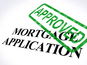 Mortgage Application Approved Stamp